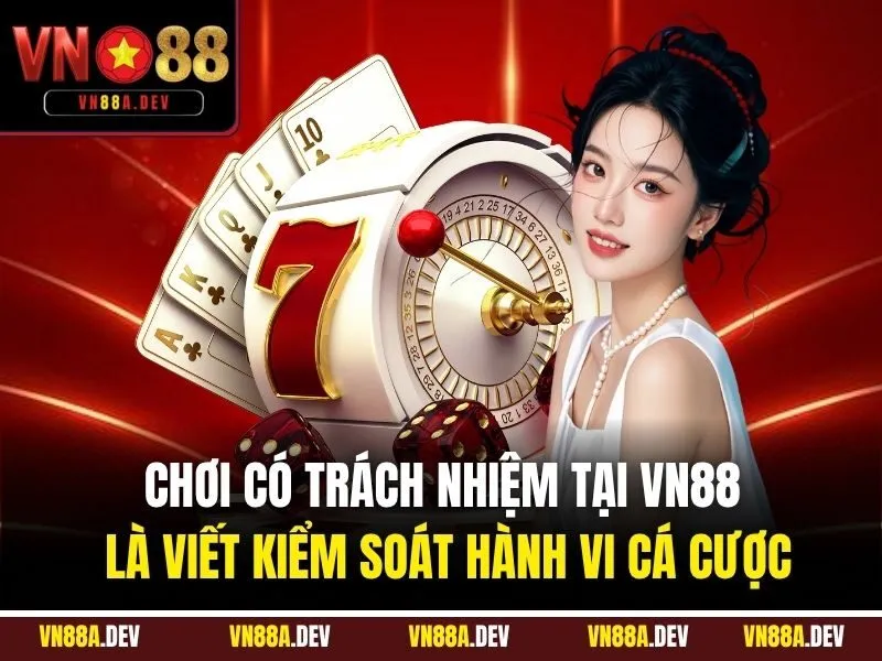 Chơi có trách nhiệm tại VN88 là biết kiểm soát hành vi cá cược